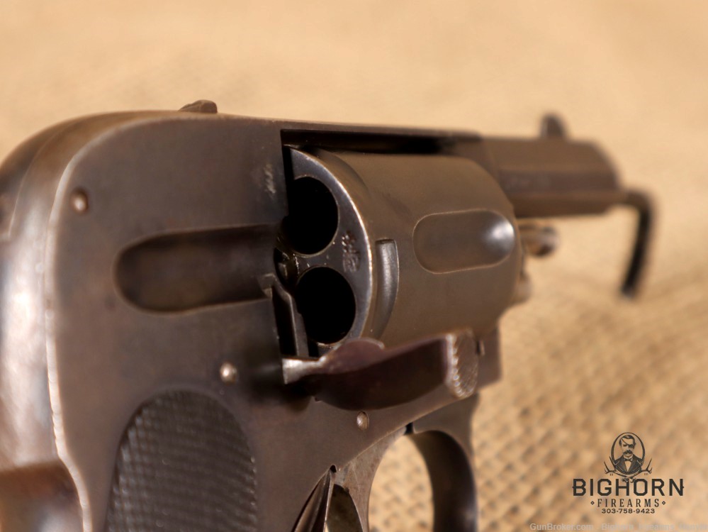 Liege, Belgian, Velo-Dog, .32 Cal. Hammerless Double-Action Pocket Revolver-img-29