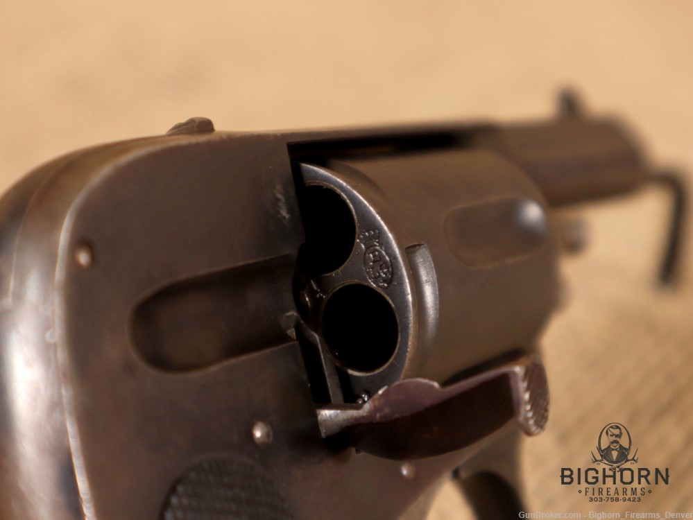 Liege, Belgian, Velo-Dog, .32 Cal. Hammerless Double-Action Pocket Revolver-img-30