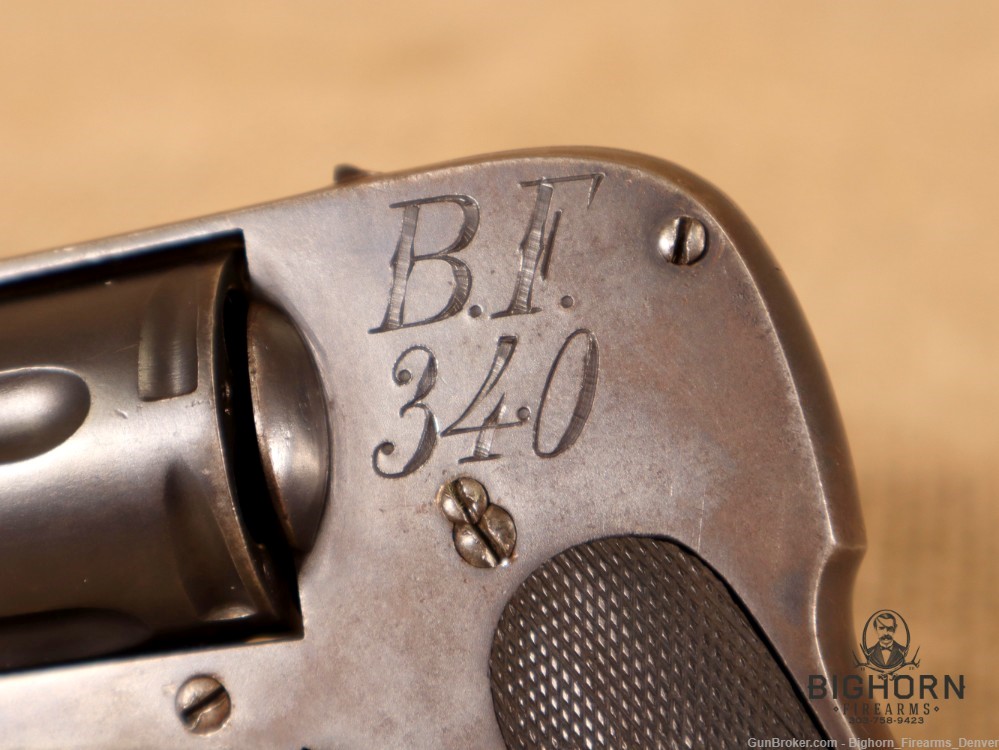 Liege, Belgian, Velo-Dog, .32 Cal. Hammerless Double-Action Pocket Revolver-img-25