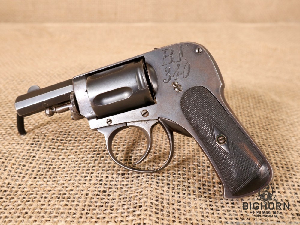 Liege, Belgian, Velo-Dog, .32 Cal. Hammerless Double-Action Pocket Revolver-img-0