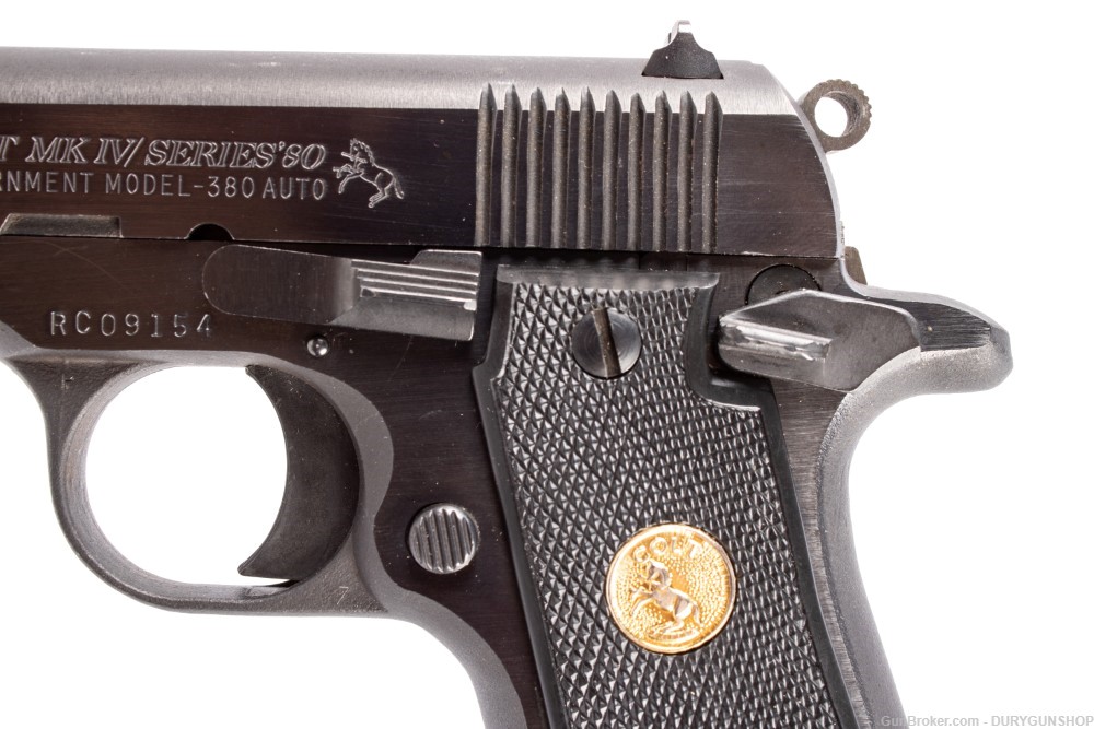 Colt MK IV Series 80 Government 380ACP Durys # 17705-img-8