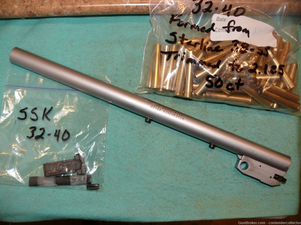  T/C Contender 14" Round Barrel in 32-40 by SSK-img-0
