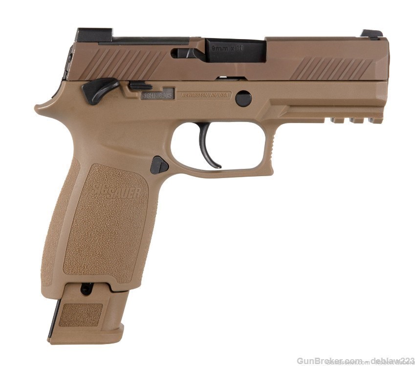 NEW Sig Sauer P320 M18 FDE Pistol-img-0