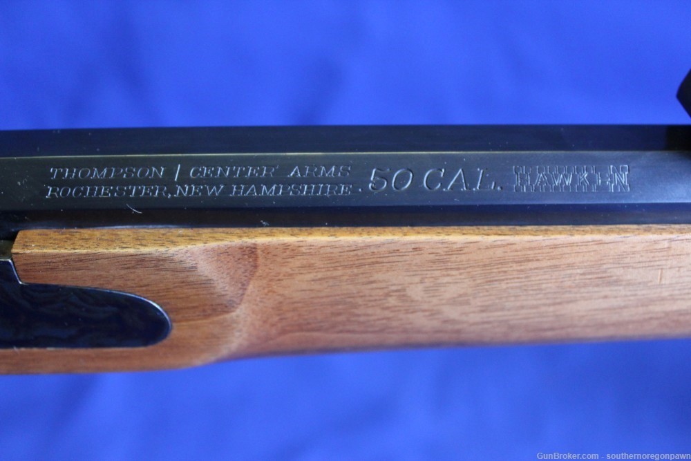 Thompson Center Hawken Rifle .50 Cal Percussion Muzzleloader T/C 29" -img-4
