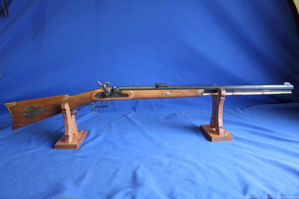 Thompson Center Hawken Rifle .50 Cal Percussion Muzzleloader T/C 29" -img-0