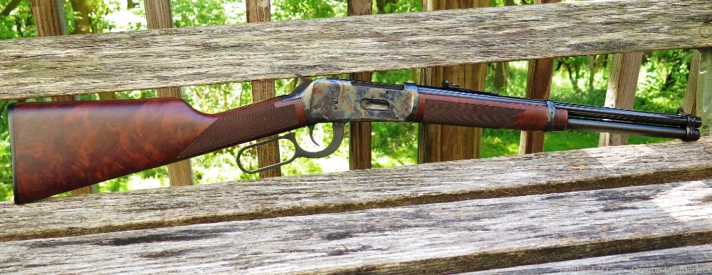 Winchester 94 AE 16" Case Colored Saddle Ring Trapper 30-30 Mint! From 1985-img-0