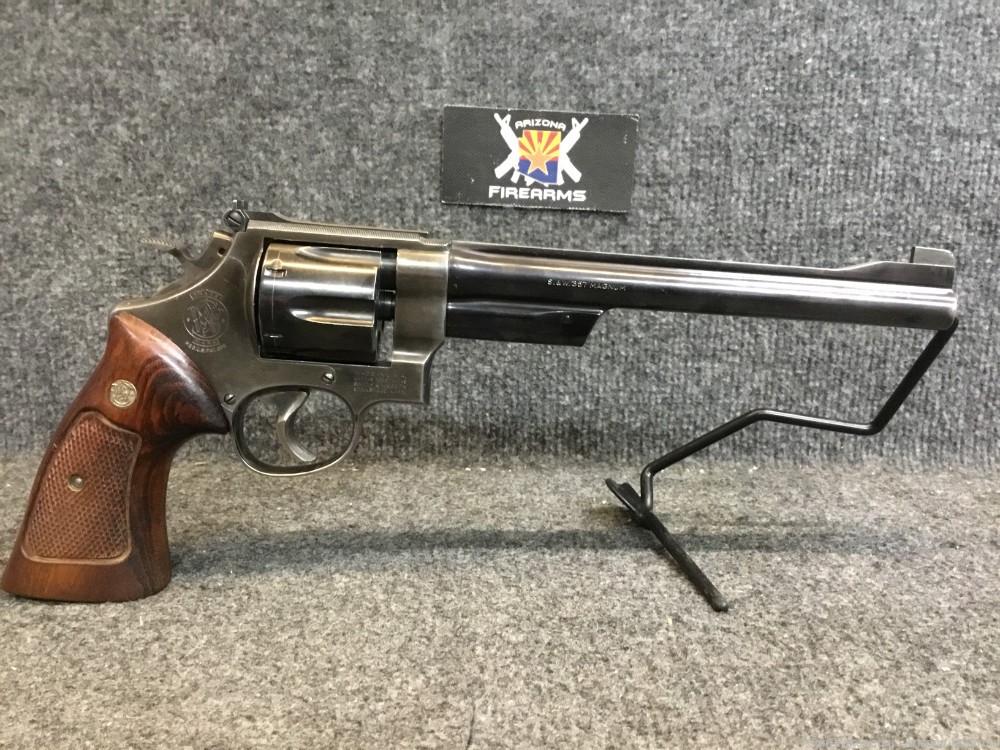 Smith & Wesson 27-3 Revolver .357 Mag 8 3/8" bbl, Target Hammer and Trigger-img-4