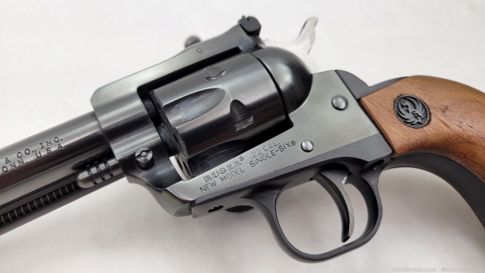 Ruger New Model Single-Six 22LR Revolver w/22 WMR Cylinder - Mfg 1976-img-7