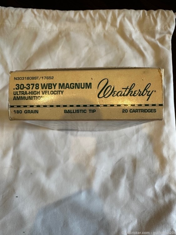 Weatherby .30-378 Magnum Once Fired Brass for Reloading QTY (20) Pieces-img-7