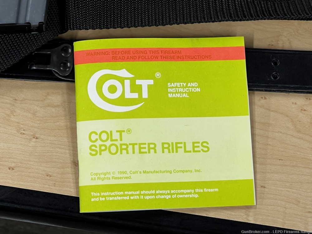 Rare! Like New! Colt Delta Elite Match HBAR (R6601DH) -img-9