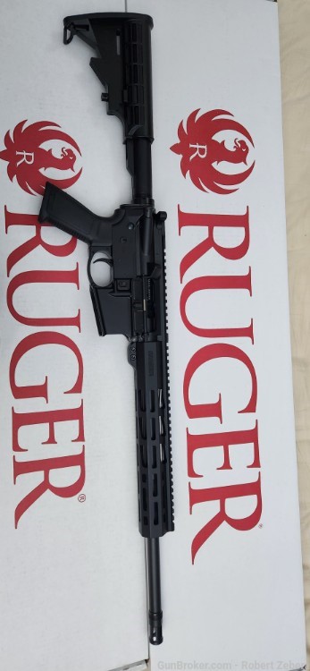 NEW Ruger AR-556 Semi-Auto Rifle, 5.56 Nato, 16.10" Bbl, Free Floating 11"-img-1