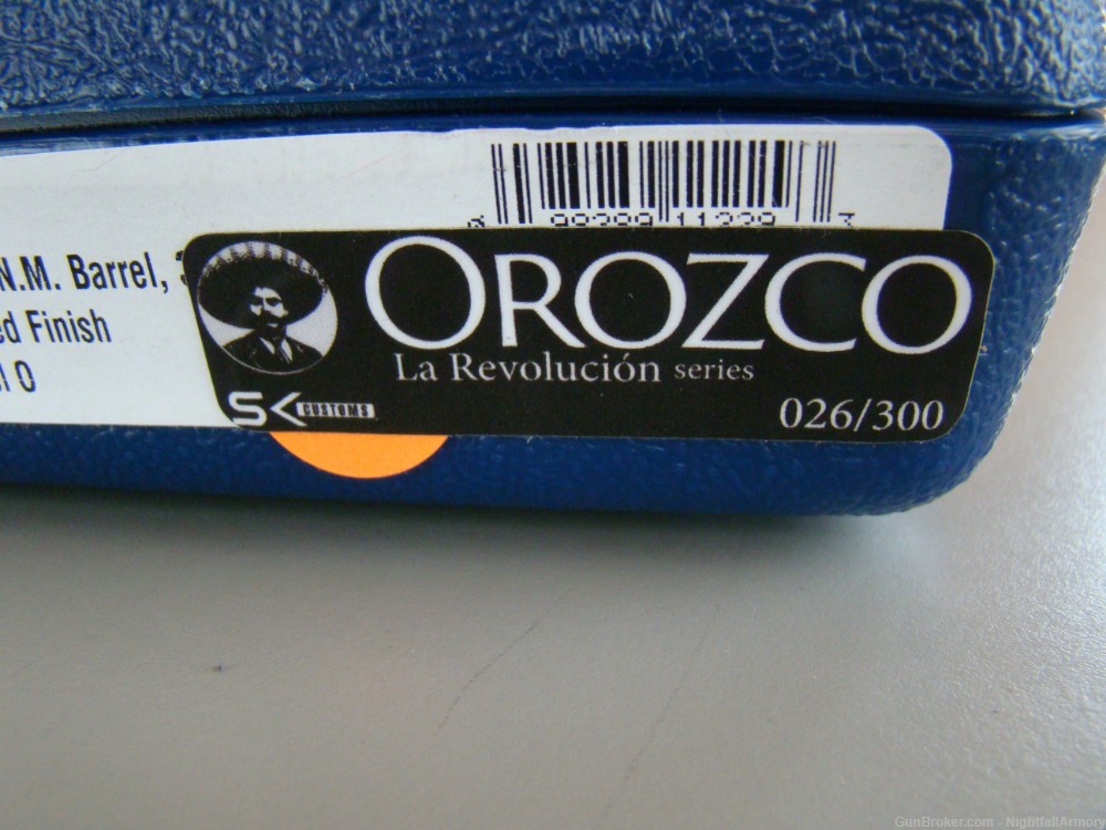 Colt 1911 Govt La Revolucion Pascual Orozco .38 Super SK # 026 of only 300-img-3