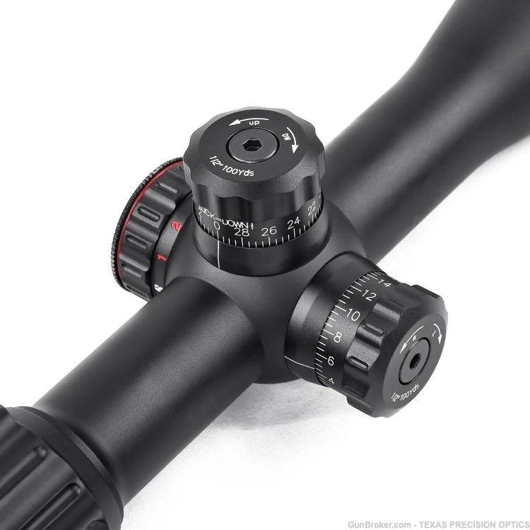 MT2-7X32MD Mil-dot Riflescope R/G/B Illuminated Rifle Scope W/Ring -img-5