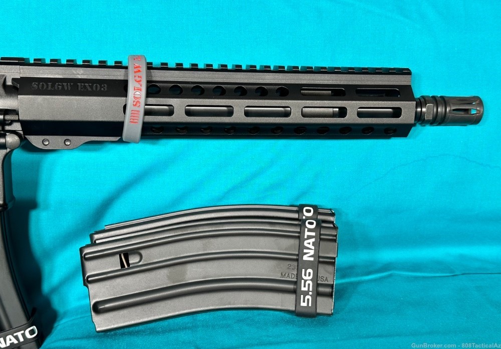 Sons of Liberty 5.56 M4-EXO3 Handguard 11.5" AR15 SBA4 Pistol Brace SOLGW -img-6