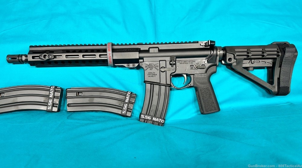 Sons of Liberty 5.56 M4-EXO3 Handguard 11.5" AR15 SBA4 Pistol Brace SOLGW -img-0