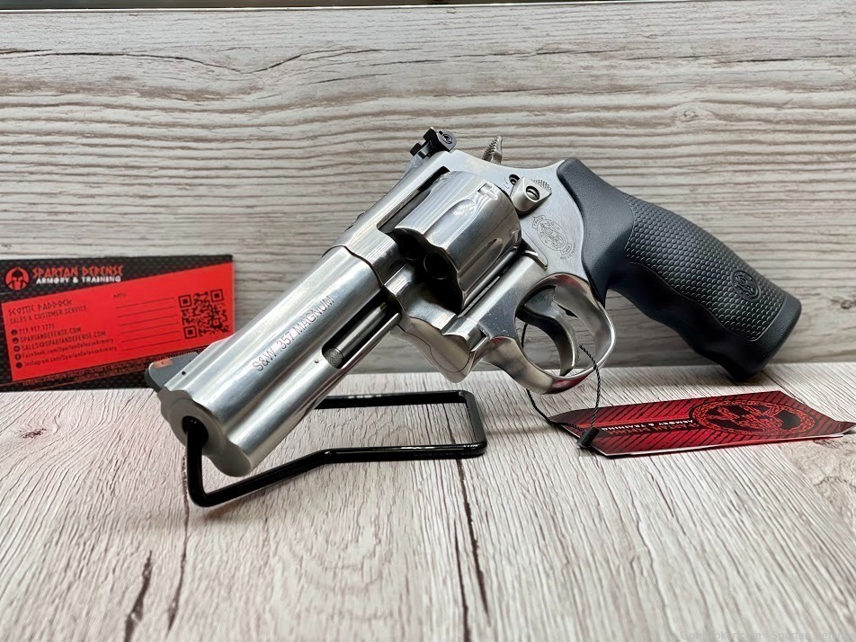 Smith & Wesson 164194 Model 686 Plus 357 Mag or 38 S&W Spl +P 4.12" 7RDS-img-1