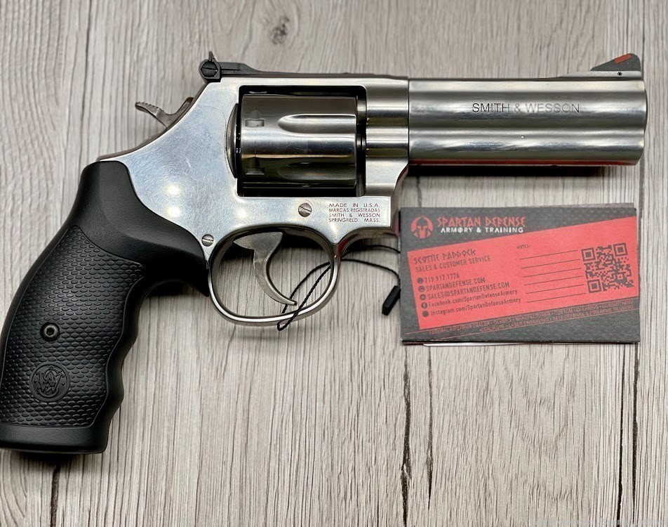 Smith & Wesson 164194 Model 686 Plus 357 Mag or 38 S&W Spl +P 4.12" 7RDS-img-2