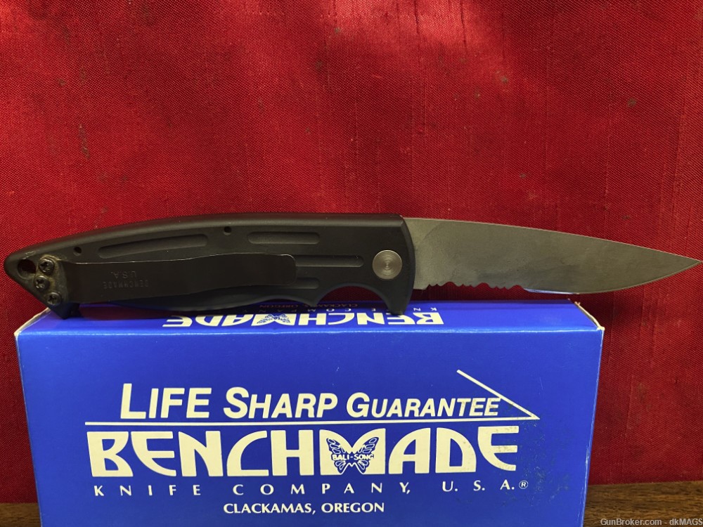 2 Spring Assist Auto Pocket Knives Benchmade Mini Reflex and Panther-img-4