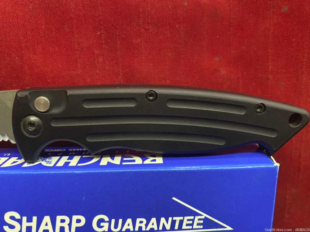 2 Spring Assist Auto Pocket Knives Benchmade Mini Reflex and Panther-img-3