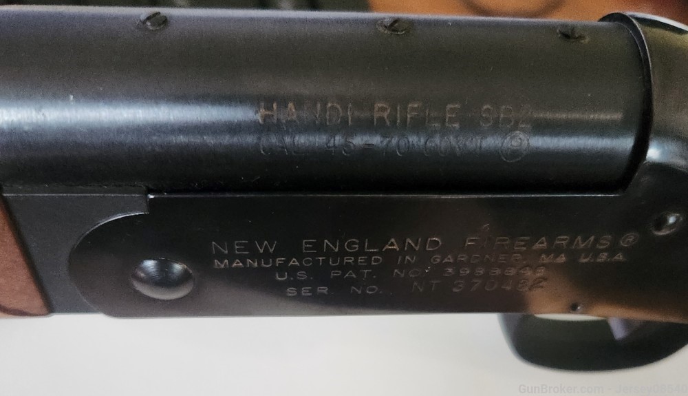Handi Rifle - 45 70 Govt - New Old Stock - New England Firearms -Side Break-img-12