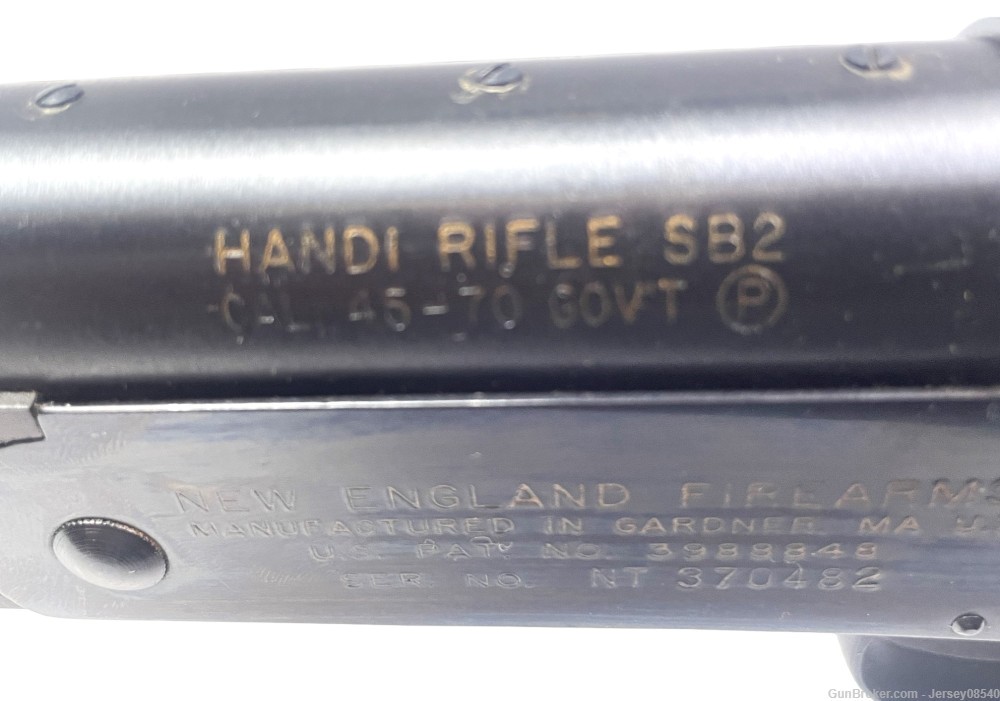 Handi Rifle - 45 70 Govt - New Old Stock - New England Firearms -Side Break-img-1