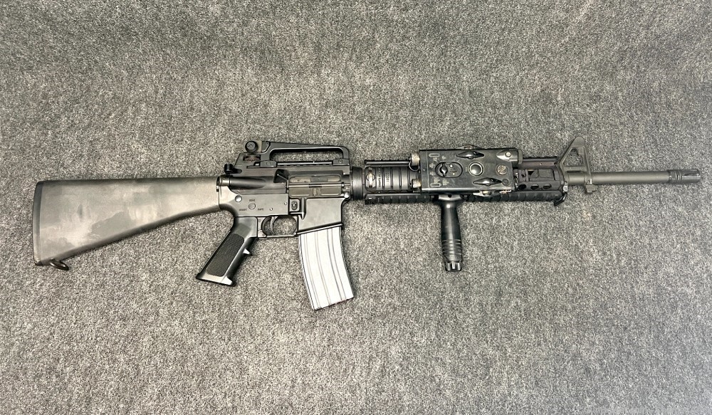 Clone M16A4 FNH Upper Knight's Armament PEQ2A AR-15 -img-0