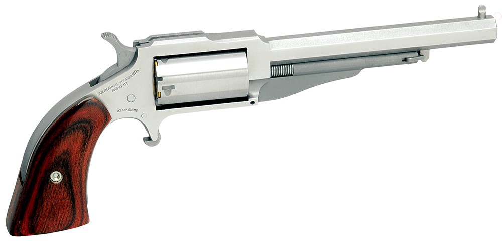 North American Arms 1860 The Earl CA Compliant 22 WMR Revolver 4 5+1 Stainl-img-0