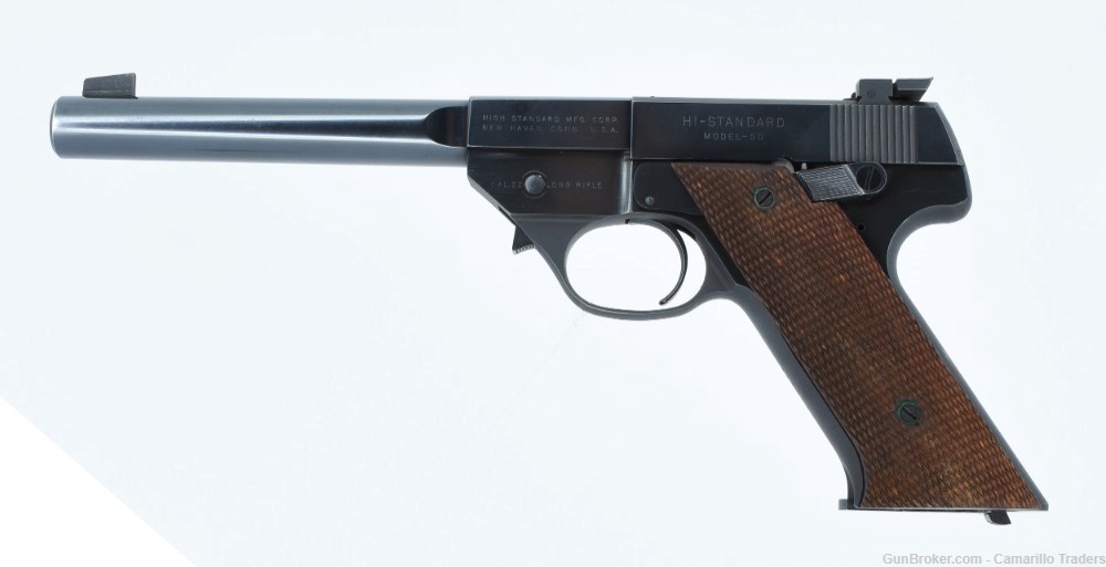 PHENOMENAL High Standard Model GD .22 LR Target Pistol 6 3/4" bbl 1949 mfg-img-9