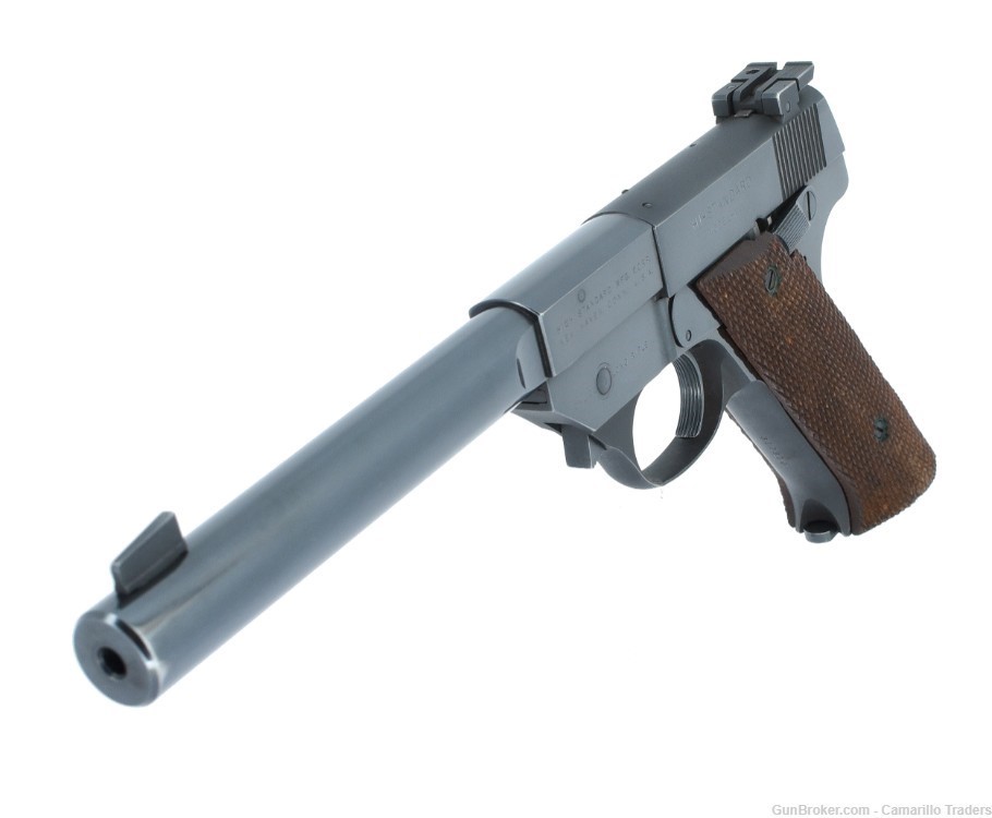 PHENOMENAL High Standard Model GD .22 LR Target Pistol 6 3/4" bbl 1949 mfg-img-12