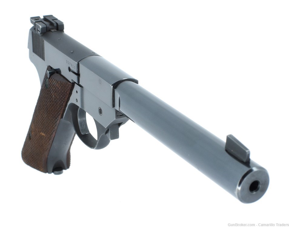 PHENOMENAL High Standard Model GD .22 LR Target Pistol 6 3/4" bbl 1949 mfg-img-4