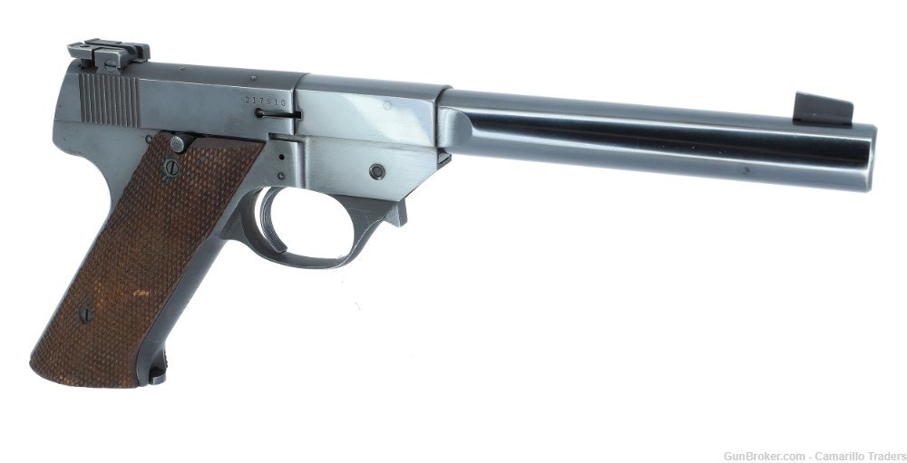 PHENOMENAL High Standard Model GD .22 LR Target Pistol 6 3/4" bbl 1949 mfg-img-2