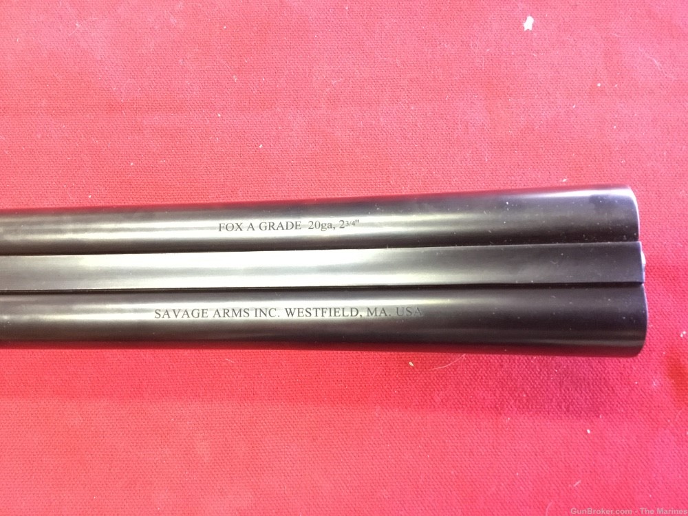 Savage Fox SxS, Grade A, 20ga, 28” barrel-img-6