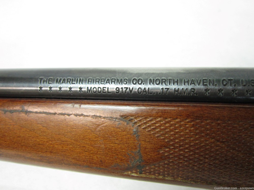Marlin Model 917V Bull/Heavy Barrel Rifle in .17 HMR-img-19
