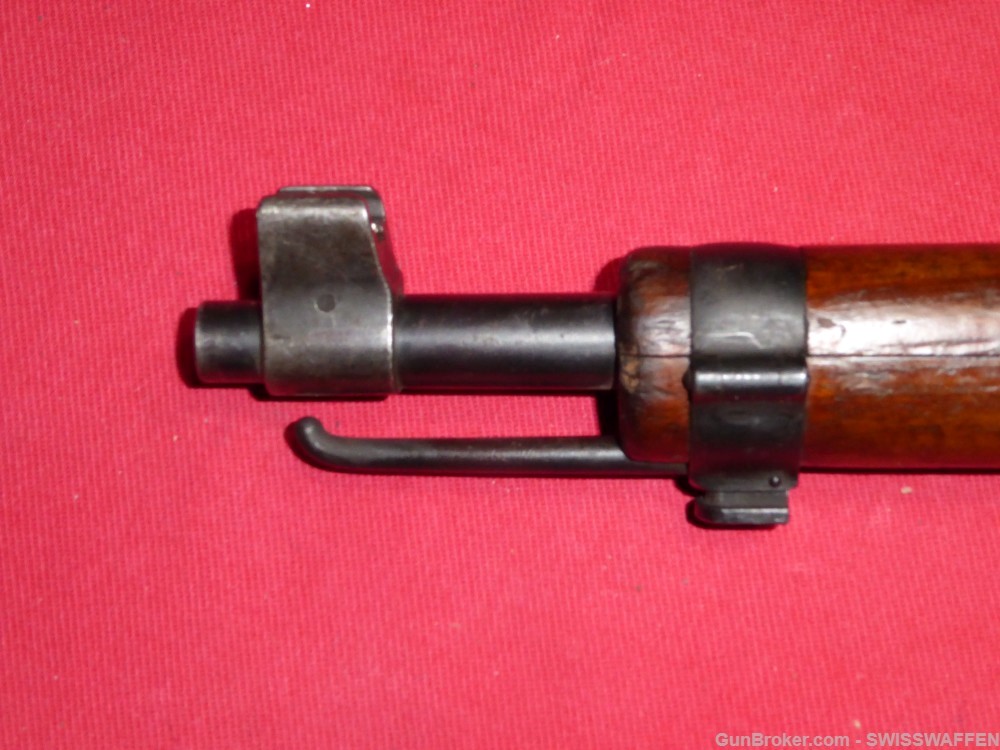 SWISS K31 SCHMIDT MATCHING TROOP TAG MUZZLE 7.51mm EXC. 1937-img-23