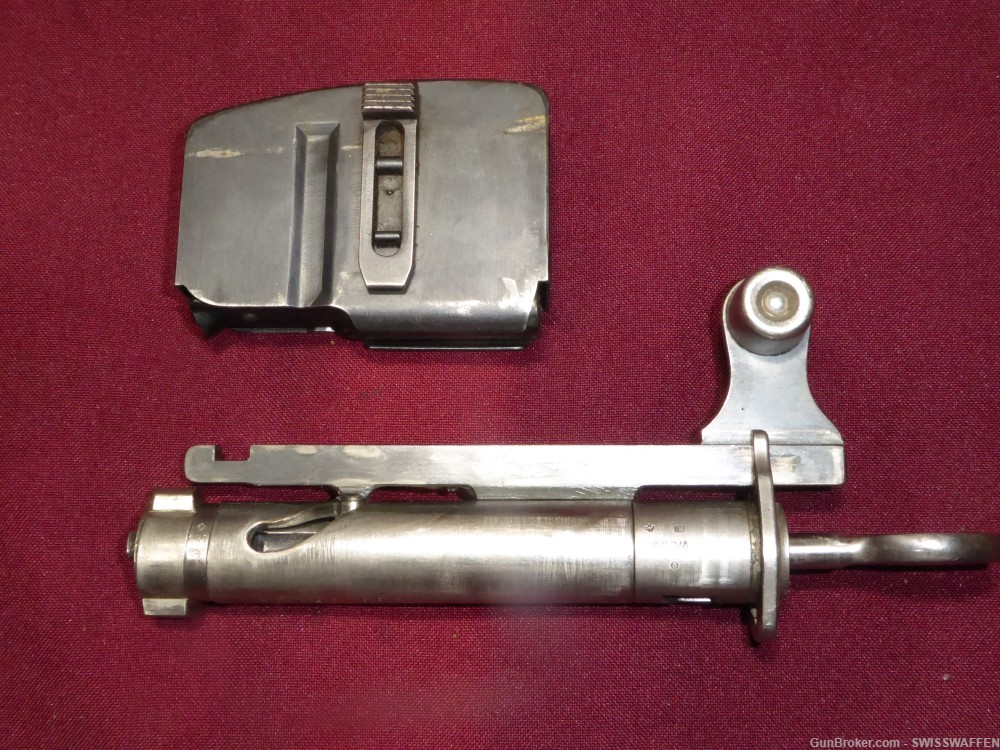 SWISS K31 SCHMIDT MATCHING TROOP TAG MUZZLE 7.51mm EXC. 1937-img-5