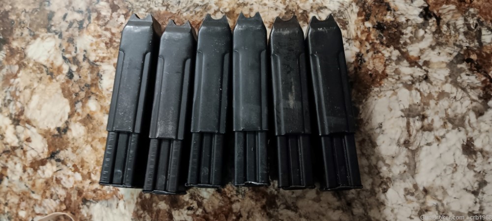 lot of 6 mac 10 cobray 45 caliber briefcase mags magazine dealer special -img-3