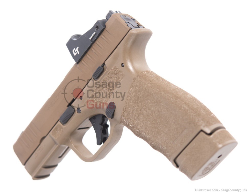 Springfield Armory Hellcat PRO OSP w/CT Red Dot - 3.7" - 9mm - FDE-img-7