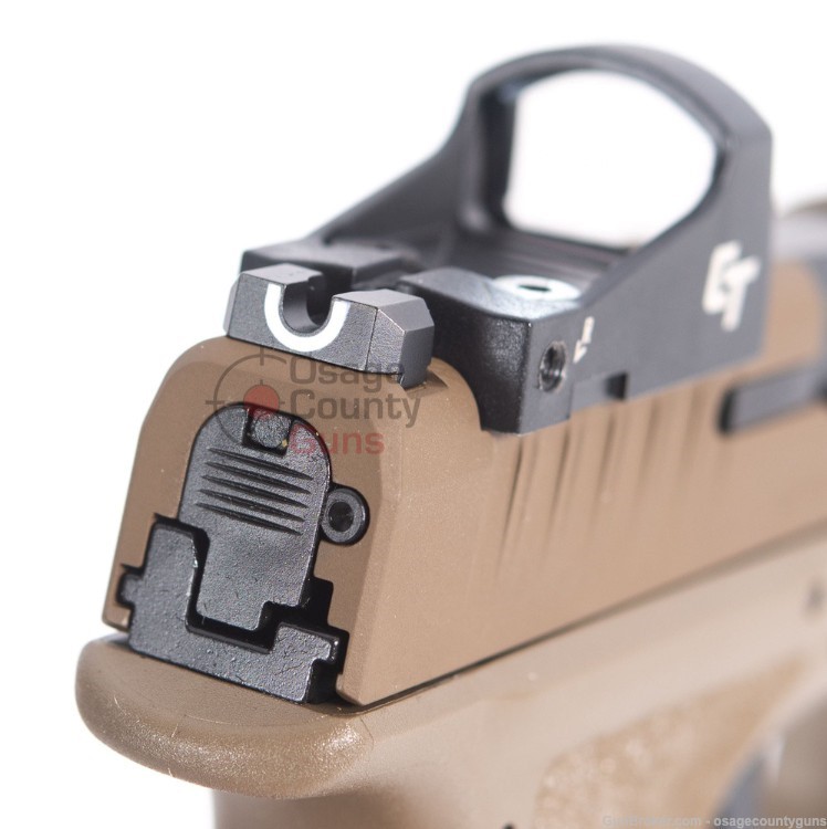 Springfield Armory Hellcat PRO OSP w/CT Red Dot - 3.7" - 9mm - FDE-img-9