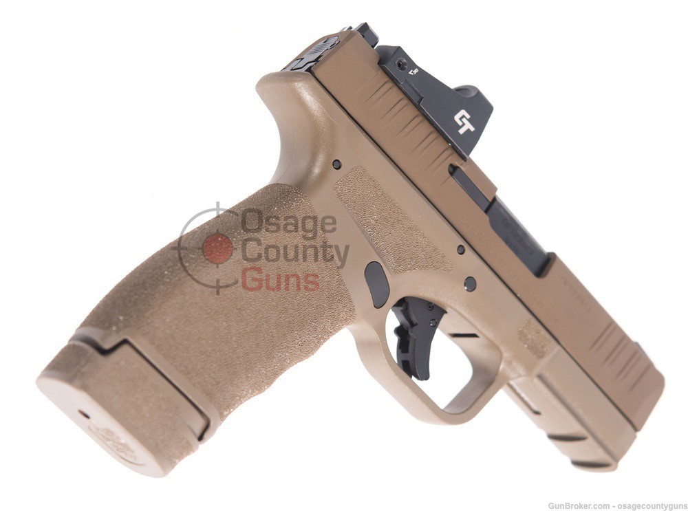 Springfield Armory Hellcat PRO OSP w/CT Red Dot - 3.7" - 9mm - FDE-img-6