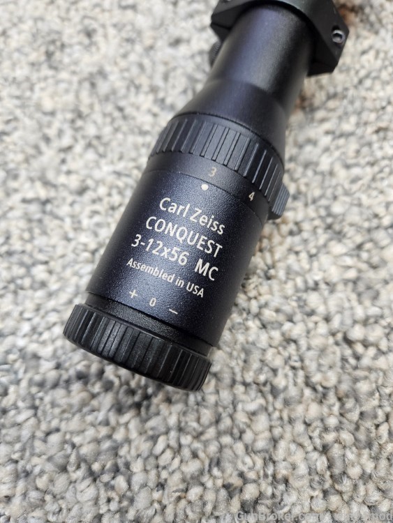 Zeiss Conquest  3-12 X 56mm  Excellent Condition !-img-2