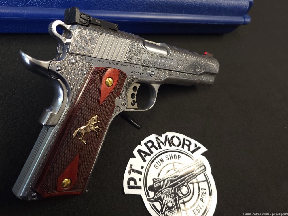 Colt Gold Cup Lite engraved-img-7