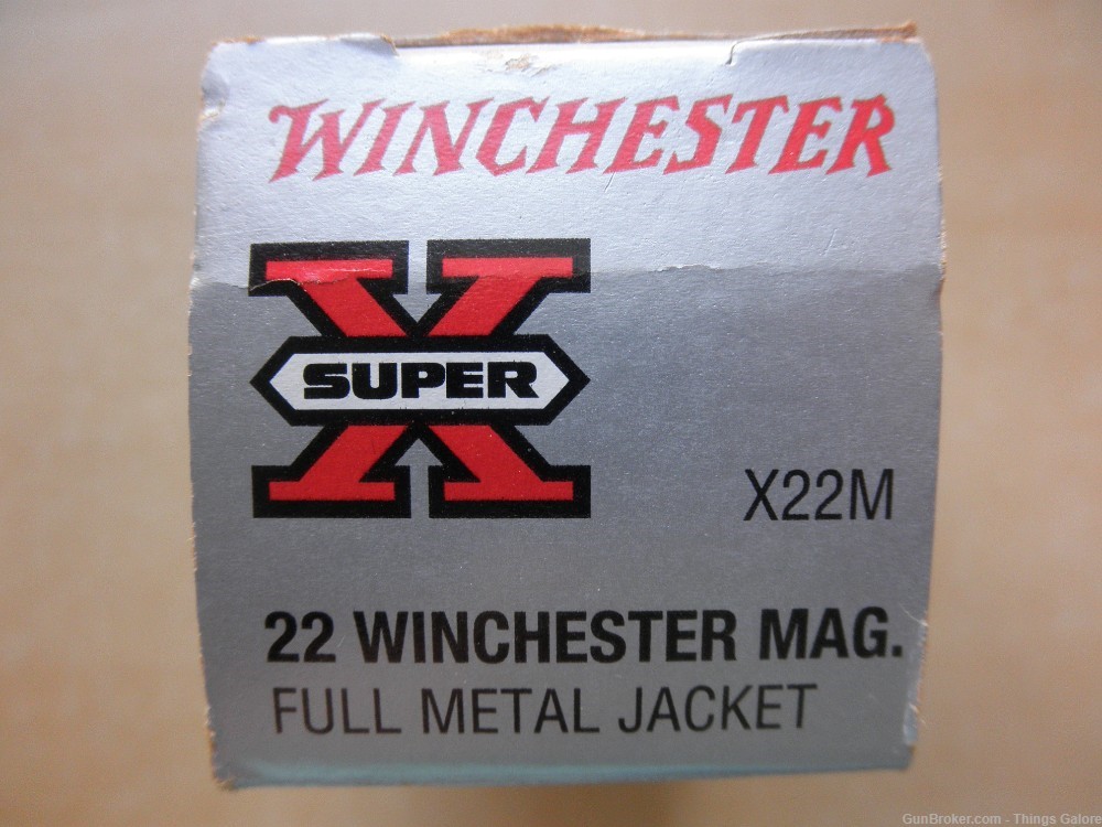 Winchester 22 WMR 40GR FMJ X22M-img-1
