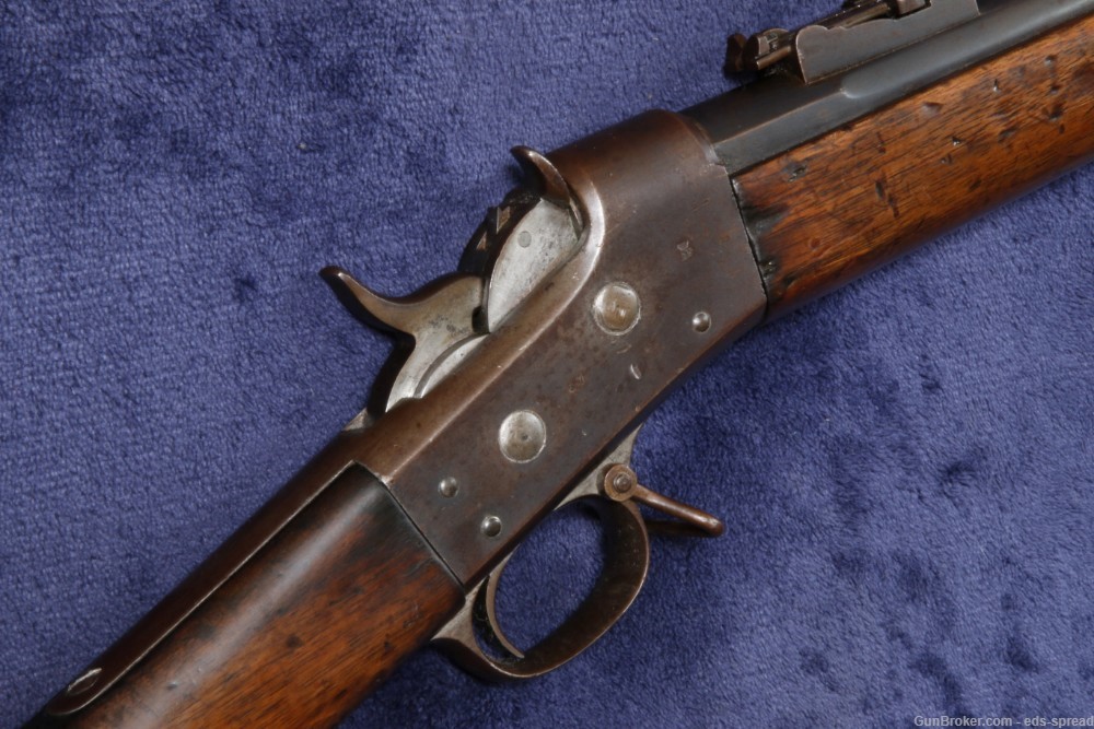 Nice Francotte REMINGTON M1870 Rolling Block Rifle 11.15x58R NO RESERVE-img-9