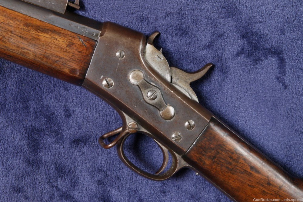 Nice Francotte REMINGTON M1870 Rolling Block Rifle 11.15x58R NO RESERVE-img-0