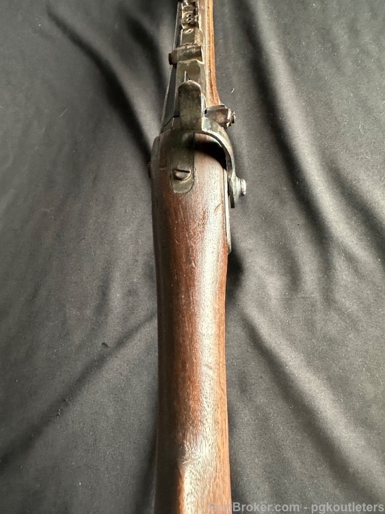 SPRINGFIELD MODEL 1866 SECOND ALLIN CONVERSION TRAPDOOR CADET RIFLE.-img-12