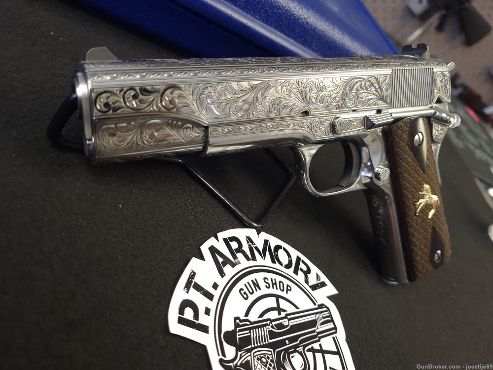 Colt 38 super engraved PENNY AUCTION! No Reserve-img-0