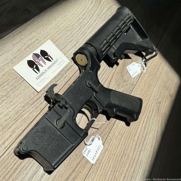 Colt 2009 RESTRICTED Law Enforcement Carbine M4 6922 Lower Receiver #8051-img-1