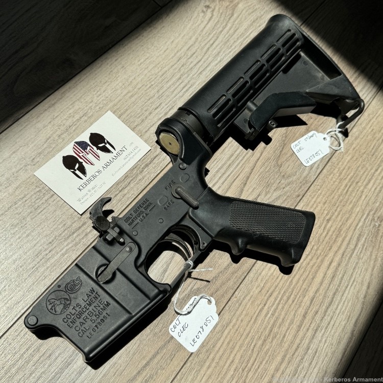 Colt 2009 RESTRICTED Law Enforcement Carbine M4 6922 Lower Receiver #8051-img-0