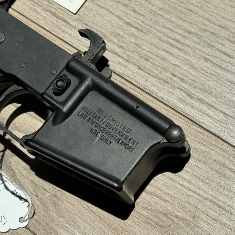 Colt 2009 RESTRICTED Law Enforcement Carbine M4 6922 Lower Receiver #8051-img-7