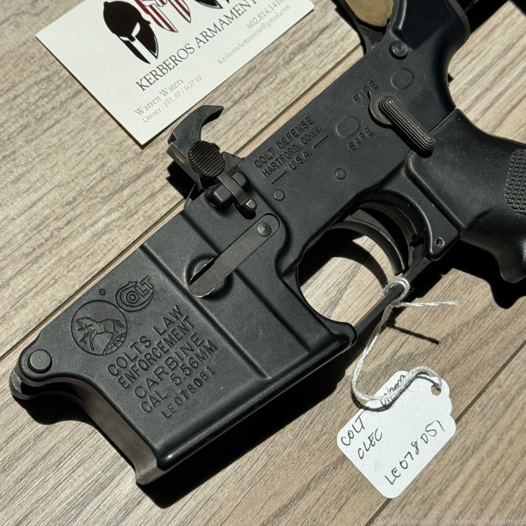 Colt 2009 RESTRICTED Law Enforcement Carbine M4 6922 Lower Receiver #8051-img-2